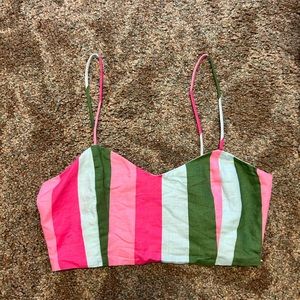 Zara Colorful Crop Top